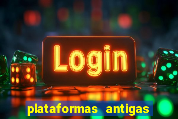 plataformas antigas de jogos